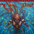 Album cover for 'Strange Highways' by Dio featuring a stylized figure with intricate designs.