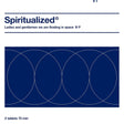 Album cover for 'Ladies and gentlemen we are floating in space B P' by Spiritualized with blue background and white text.