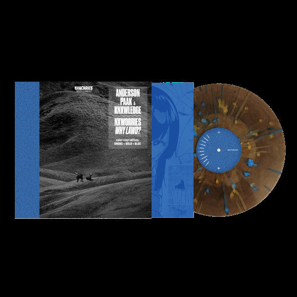 NxWorries - Why Lawd? (Indie Exclusive, Smoke/Gold With Blue Splatter LP)