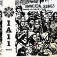 Album cover with stylized faces and text 'Universal Beings' by Makaya McCraven