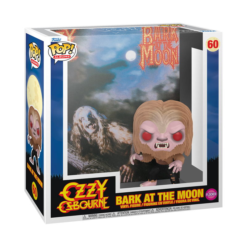 Ozzy Osbourne 'Bark at the Moon' Funko Pop! vinyl figure packaging