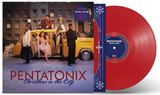 Vinyl record with cover featuring Pentatonix's 'Christmas in the City' album