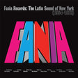Album cover for Fania Records: The Latin Sound of New York (1964-1978) featuring the word 'FANIA' in bold, colorful letters.