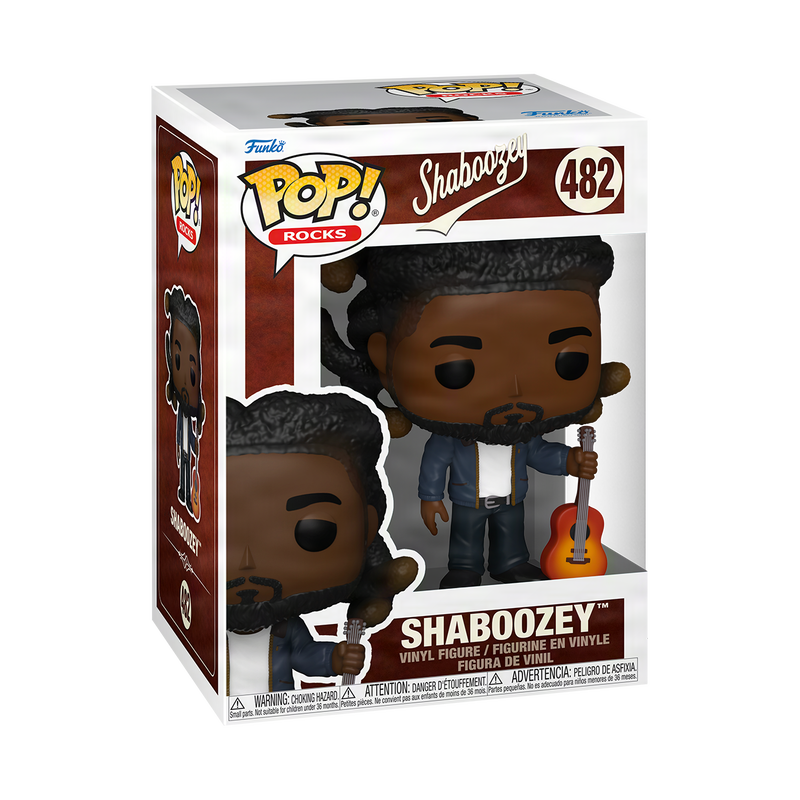 Funko Pop! Rocks Shaboozey vinyl figure packaging on a white background