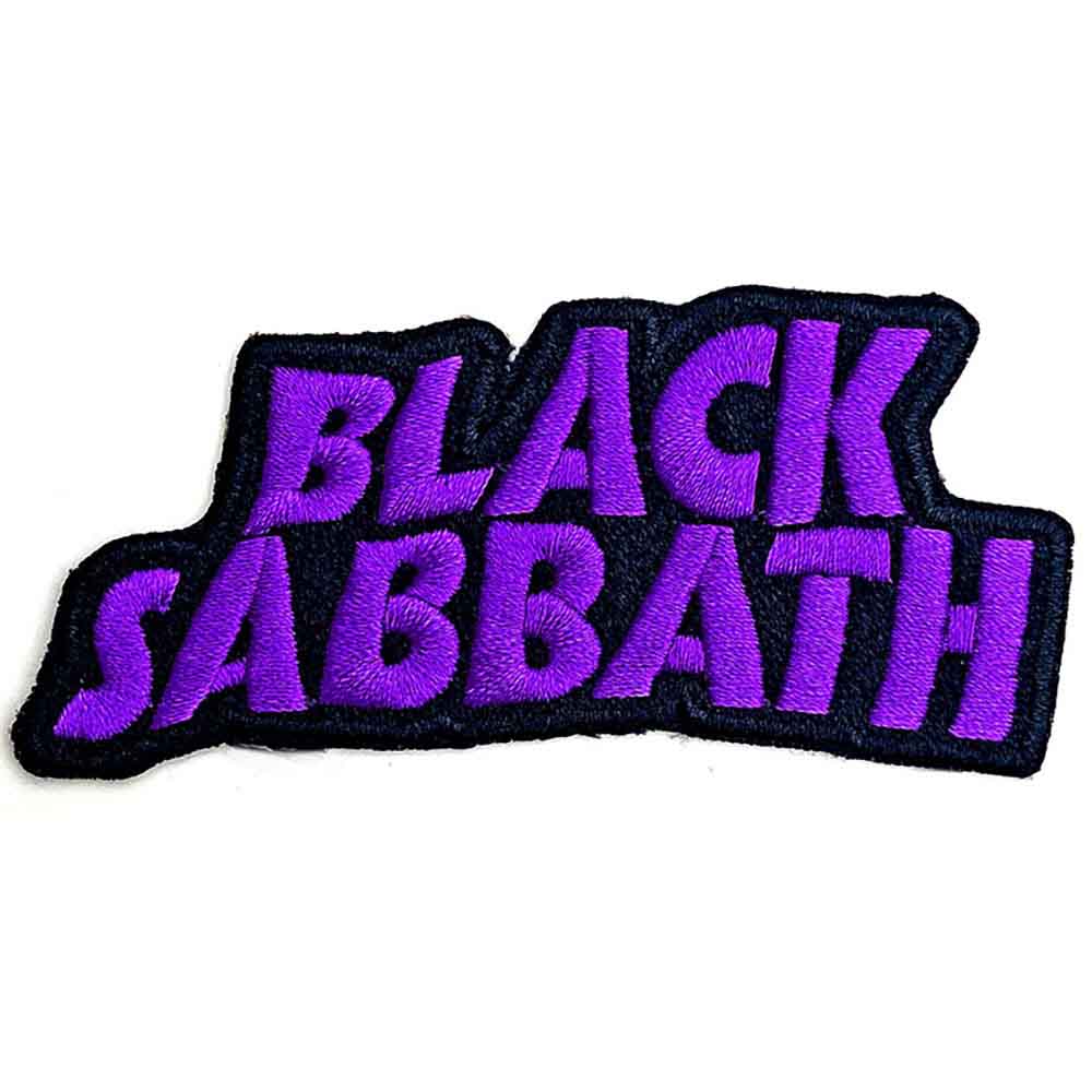 Black Sabbath Standard Patch - Cut Out Wavy Logo