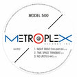 Disc label for Metroplex Records Inc. with tracklist and branding