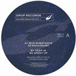 Vinyl record label for 'Inland Knights Vol 1' by Drop Records with text and logo.