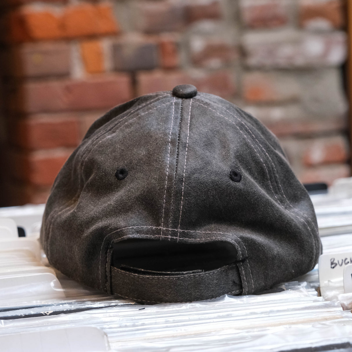 Beat Street Adjustable Cap - Grey with Blue Text