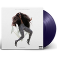 Vinyl record with a stylized cover featuring a person and the title 'she/her/black bitch'.