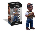 Bobblehead figure of a well-known artist with packaging displaying '2PAC' branding.