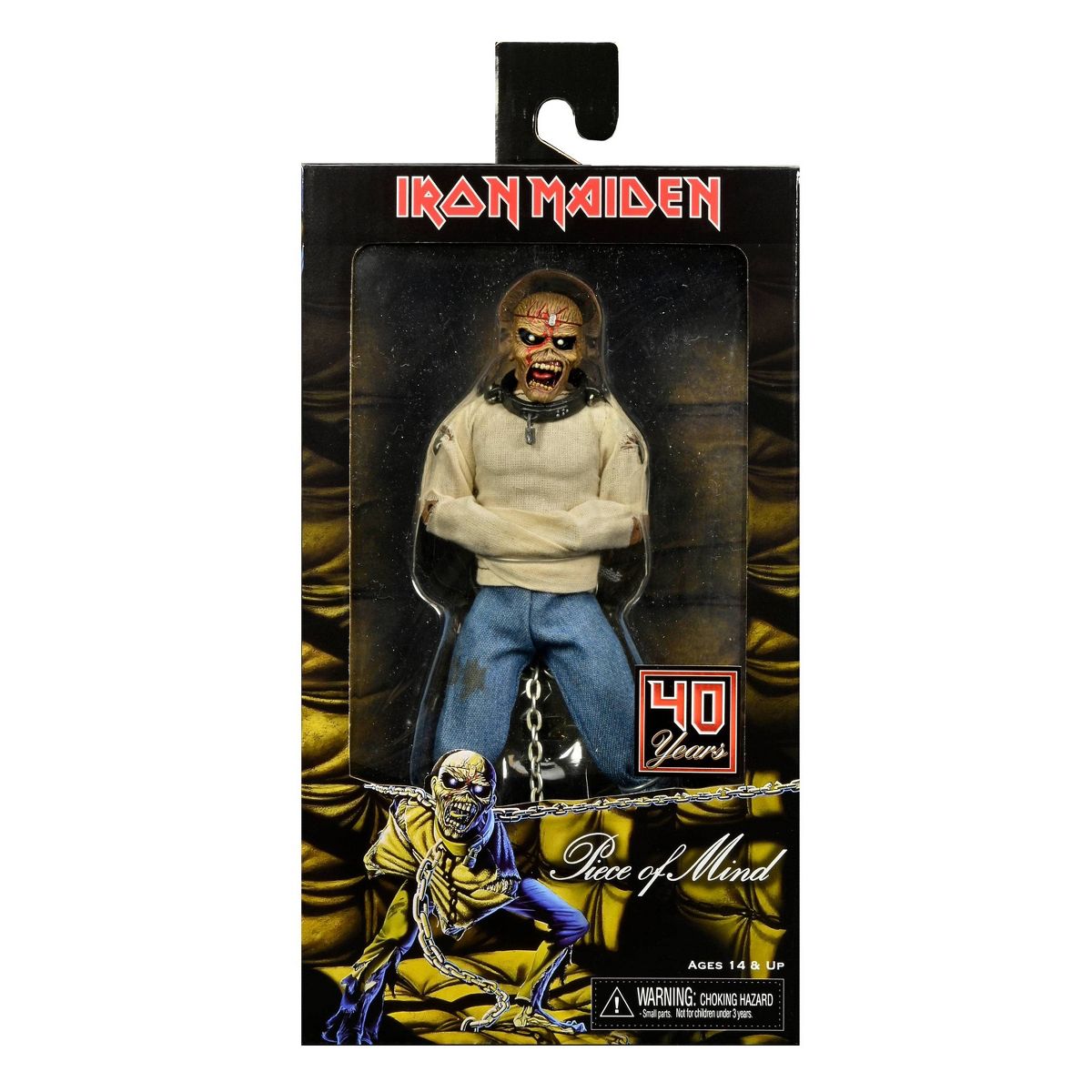 Iron Maiden Piece of Mind 8" Clothed Figure