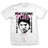 Ice Cube Unisex T-Shirt - Beanie Kanji (Back Print)