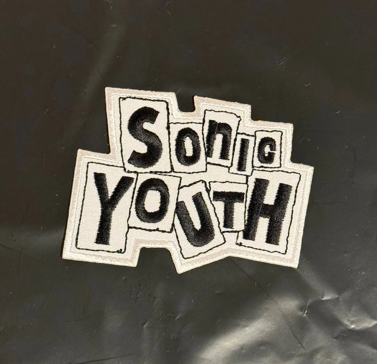 Sonic Youth Patch - White