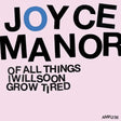 Album cover with 'Joyce Manor' and text on a pink background