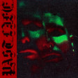 Album cover with a face design in red and green on a black background, featuring the text 'Lazarus'.