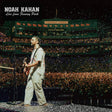 Person on stage at Fenway Park with 'Noah Kahan Live from Fenway Park' text.