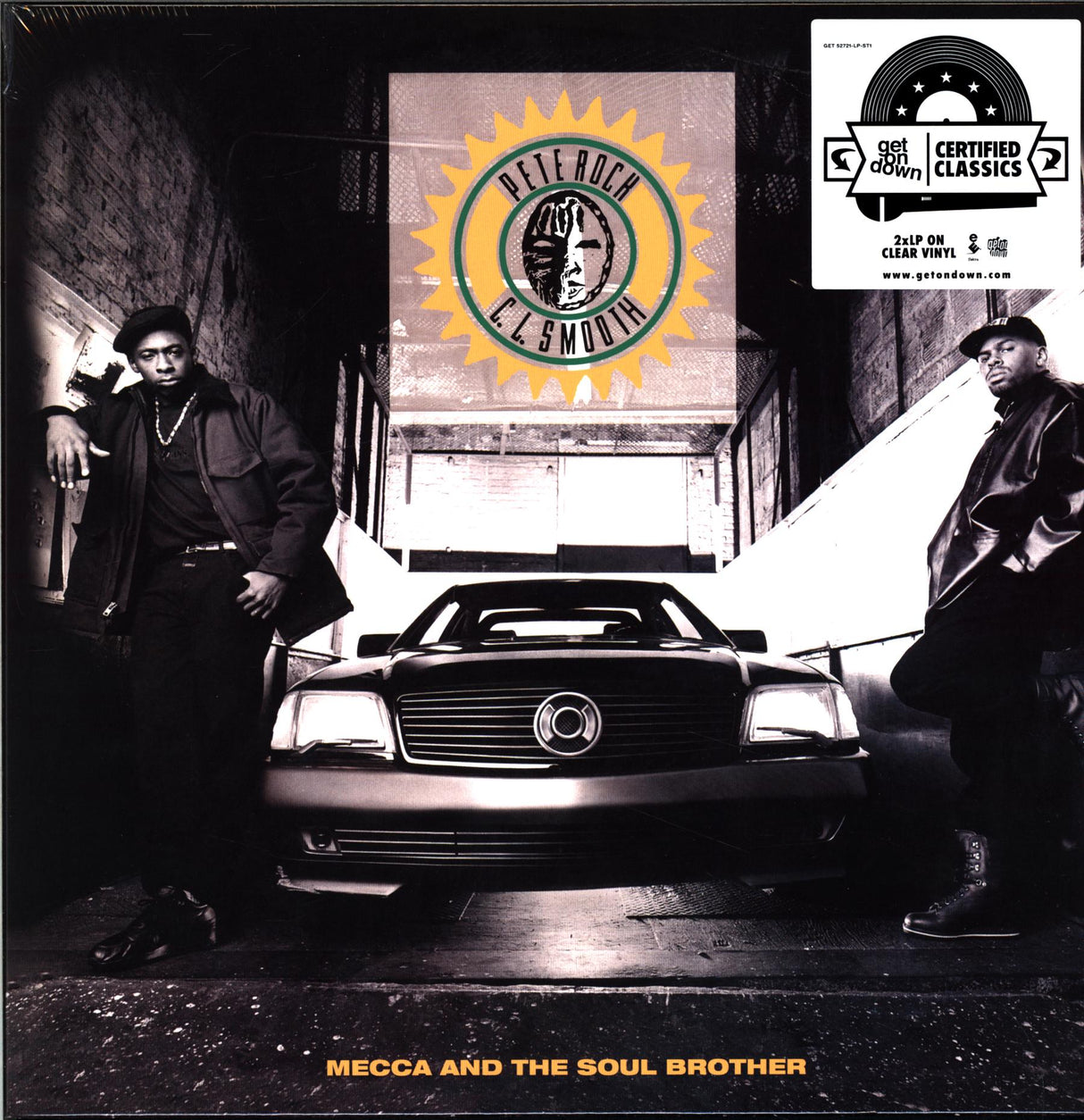 Pete Rock & CL Smooth - Mecca And The Soul Brother 2LP (Clear Vinyl)