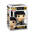 Funko Pop! vinyl figure packaging featuring Bruce Lee with a white background