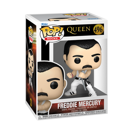 Funko Pop! Rocks Freddie Mercury figure packaging