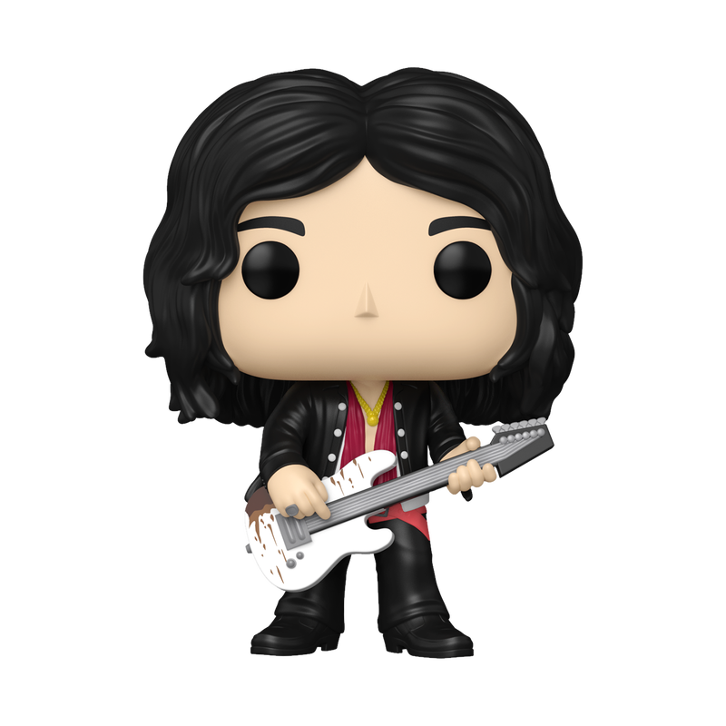 Aerosmith Pop! Joe Perry with White Guitar Funko