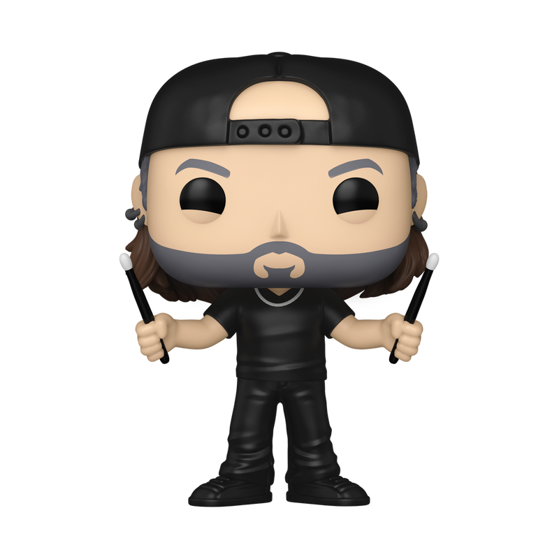 Funko Pop! vinyl figure of a character with long hair and a black cap on a white background