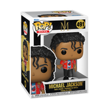 Funko Pop! Rocks Michael Jackson figure packaging on a white background