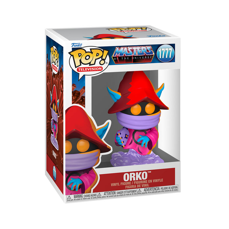 Funko Pop! vinyl figure of Orko from Masters of the Universe in packaging