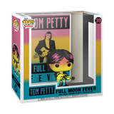 Funko Pop! vinyl figure packaging for Tom Petty 'Full Moon Fever' with colorful design.