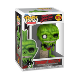 Funko Pop! vinyl figure packaging with green zombie design on a white background