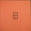 A solid orange colored album cover with text that reads 'Khruangbin & Nubya Garcia Live at Radio City Music Hall'.