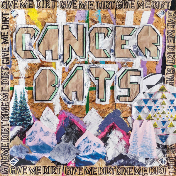 Album cover with 'Cancer Bats' text and abstract design elements.