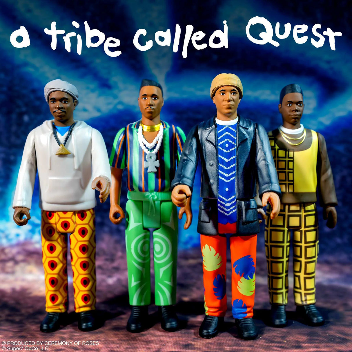 A Tribe Called Quest ReAction Figures Wave 1 People's Instinctive Travels And The Paths Of Rhythm (4-Pack)