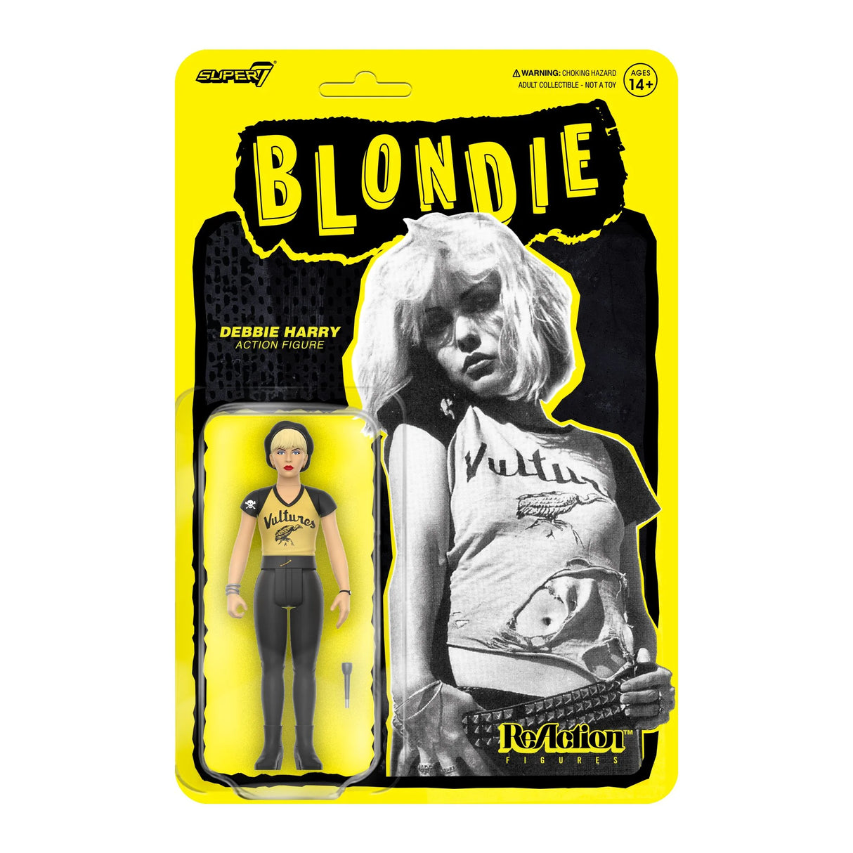 Blondie ReAction Figures Wave 2 Debbie Harry (Vultures)