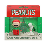 Peanuts ReAction Figures Charlie Brown And Snoopy (Caroling)