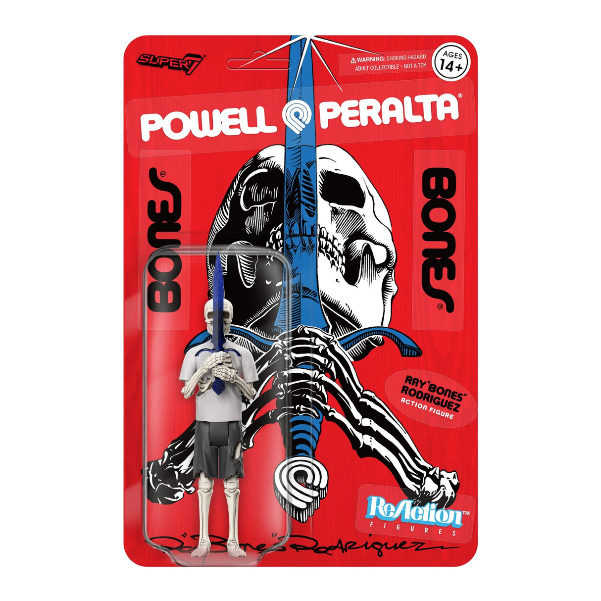 Powell ReAction Figure Wave 4 Ray "Bones" Rodriquez