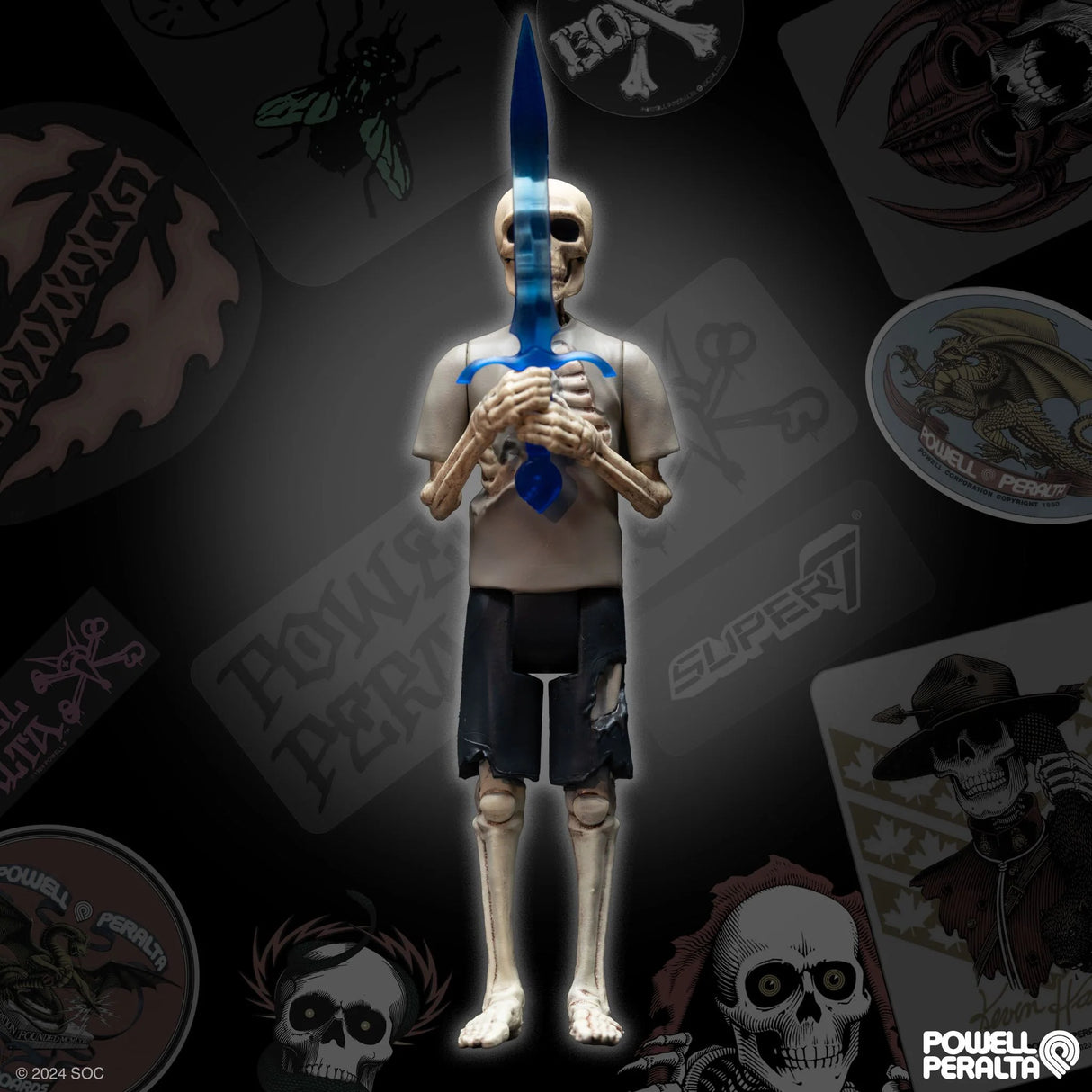 Powell ReAction Figure Wave 4 Ray "Bones" Rodriquez