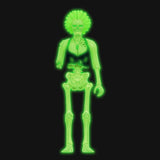 Return of the Living Dead ReAction Figures Wave 5 Zombie Trash (Monster Glow)