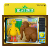 Sesame Street ReAction Figures Big Bird And Mr. Snuffleupagus 2-Pack