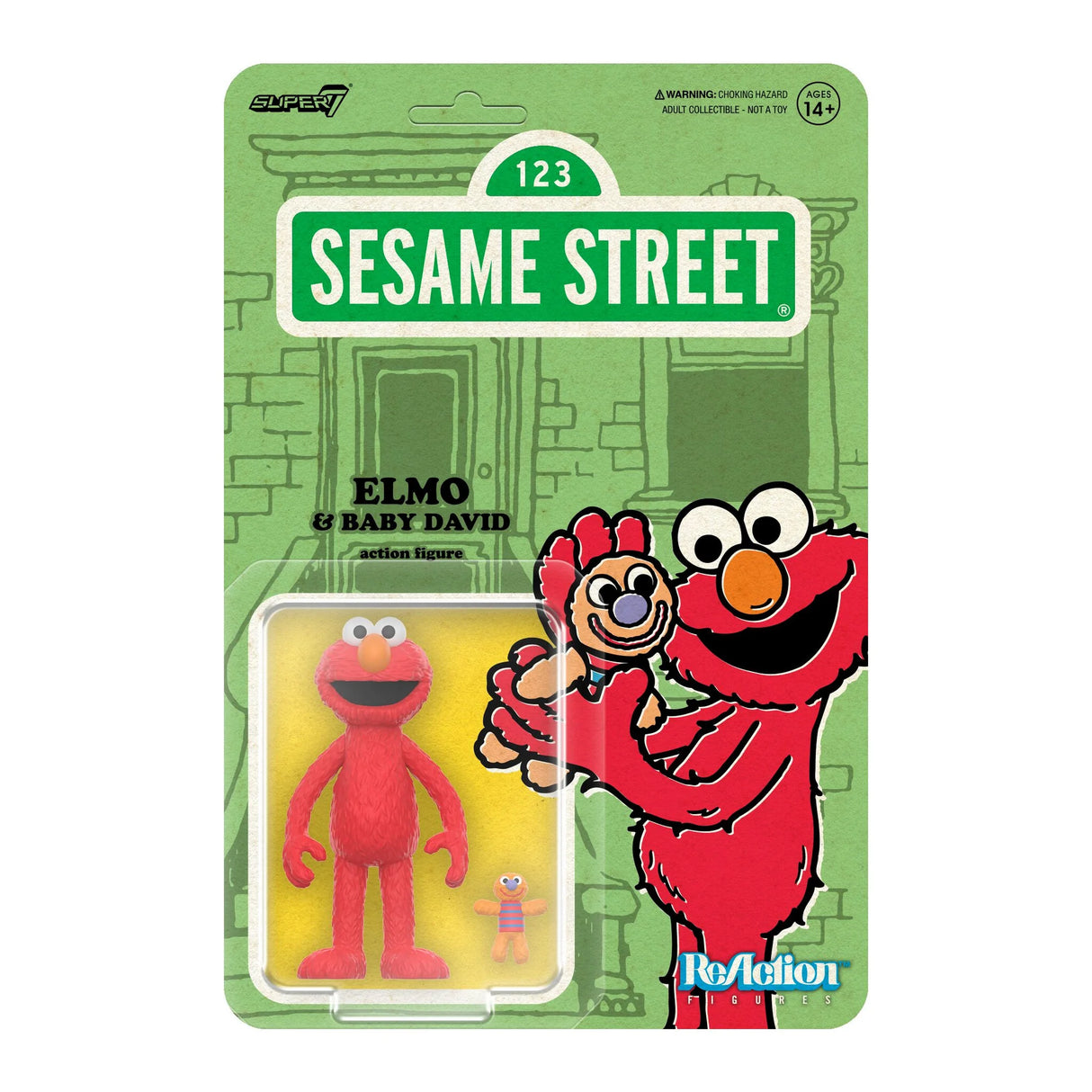 Sesame Street ReAction Figures Wave 4 Elmo