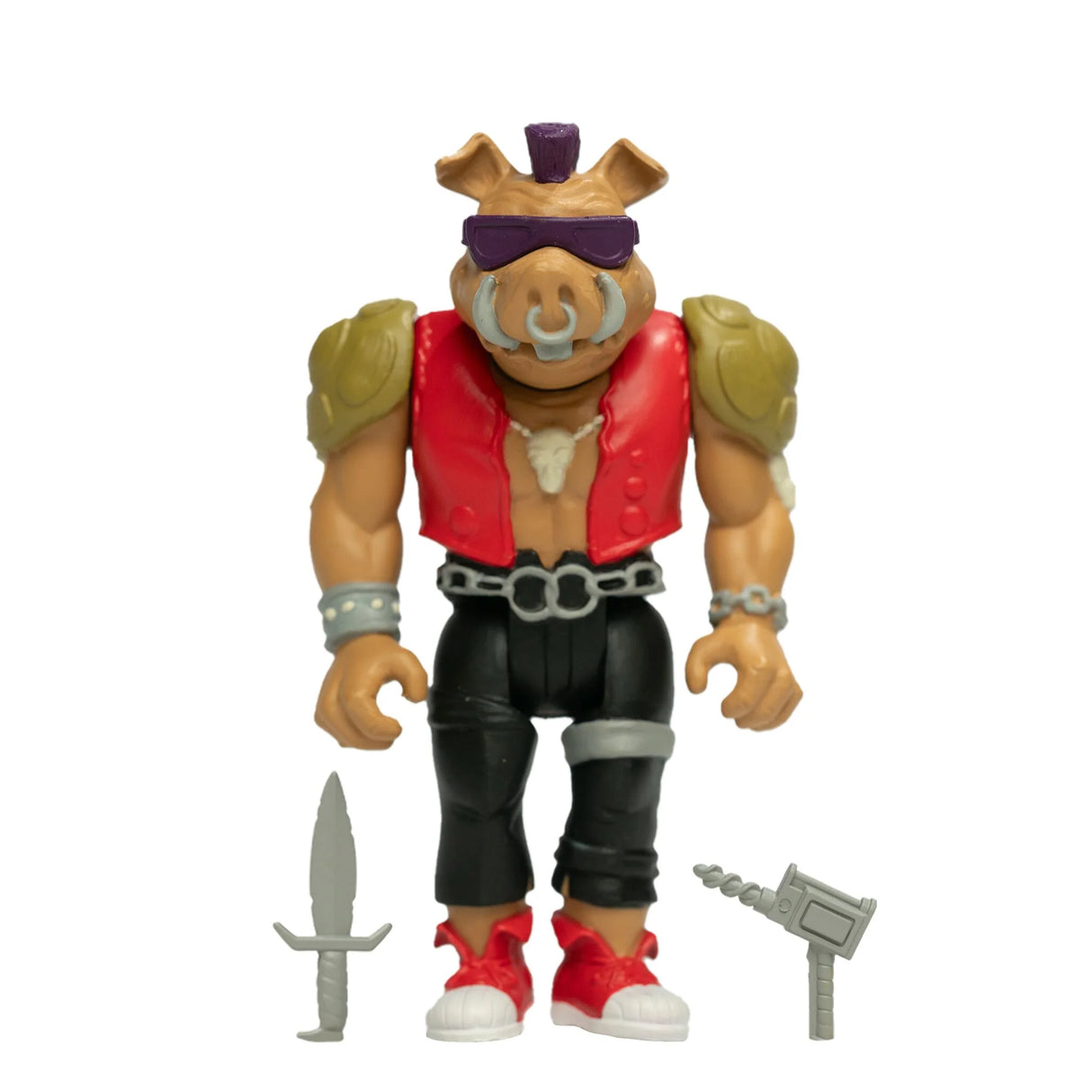 Teenage Mutant Ninja Turtles ReAction Figures Wave 10 Bebop Weird Pizza To Go