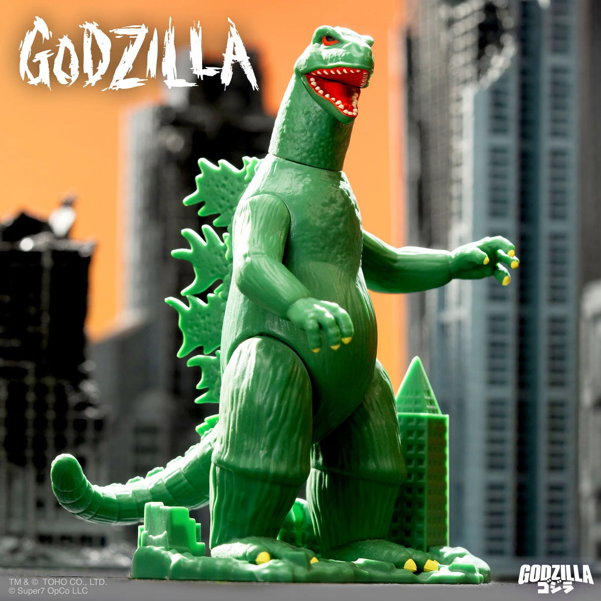 Toho ReAction Figures Godzilla (Model Kit On Card)