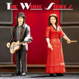 White Stripes ReAction Figures Wave 1 The White Stripes 2-Pack (Get Behind Me Satan)