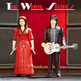 White Stripes ReAction Figures Wave 1 The White Stripes 2-Pack (Get Behind Me Satan)