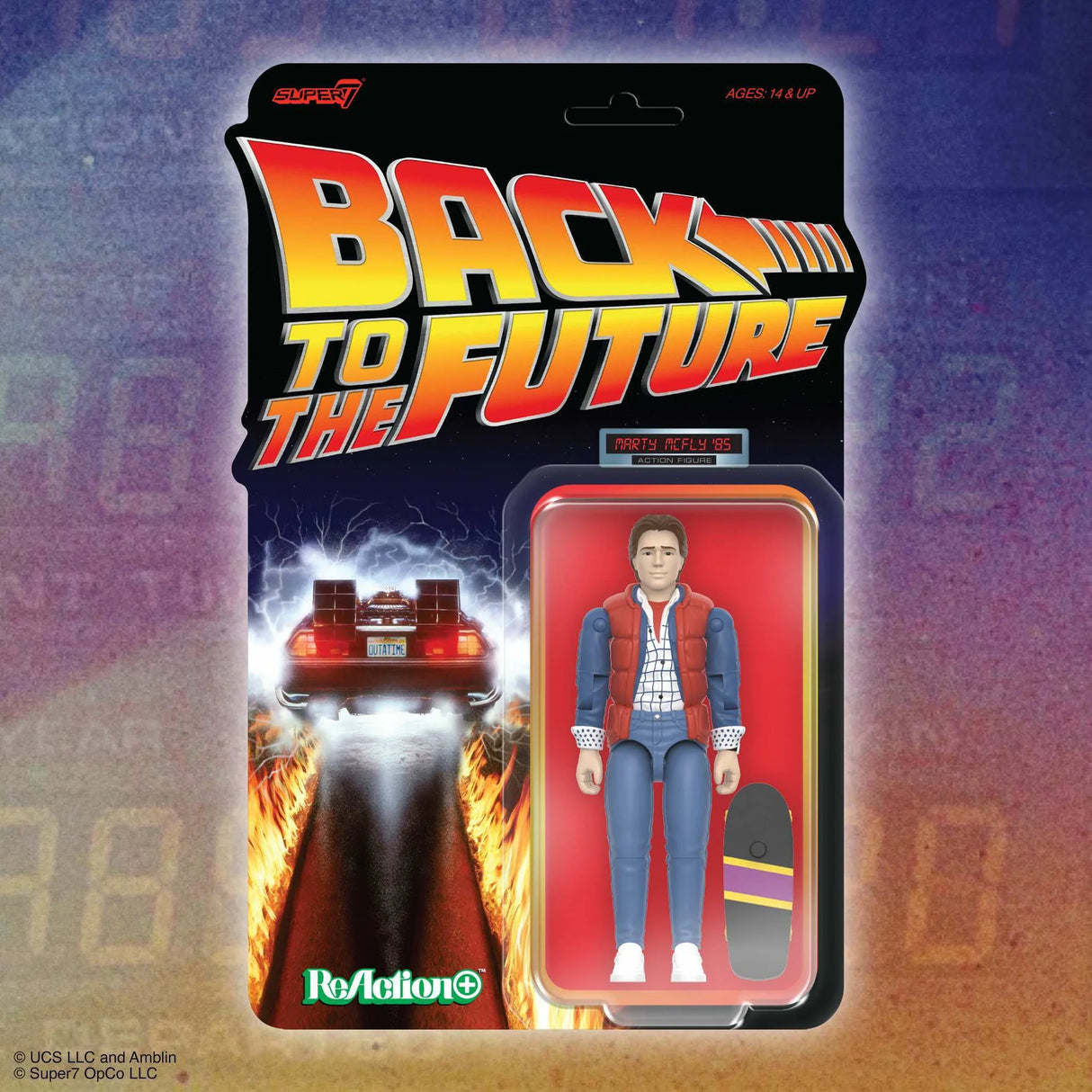Back To The Future ReAction+ Wave 1 Marty McFly '85