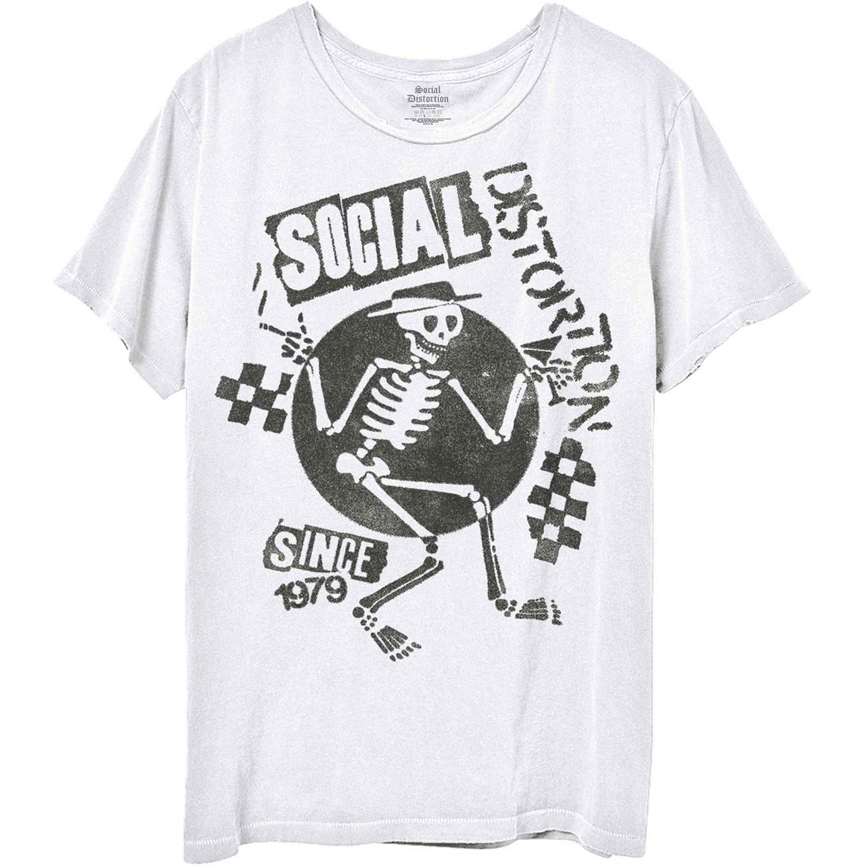 Social Distortion Unisex T-Shirt - Checkerboard