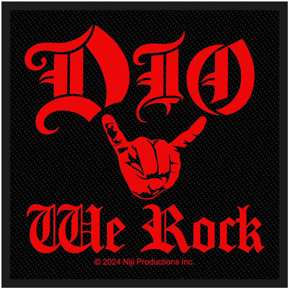 Dio Standard Patch - We Rock