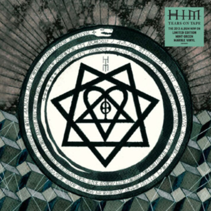 HIM - Tears On Tape LP (Mint Green Marble Vinyl)