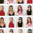 Album cover featuring a collage of band members from The Beaches in various poses and expressions, predominantly in a red and white color scheme.