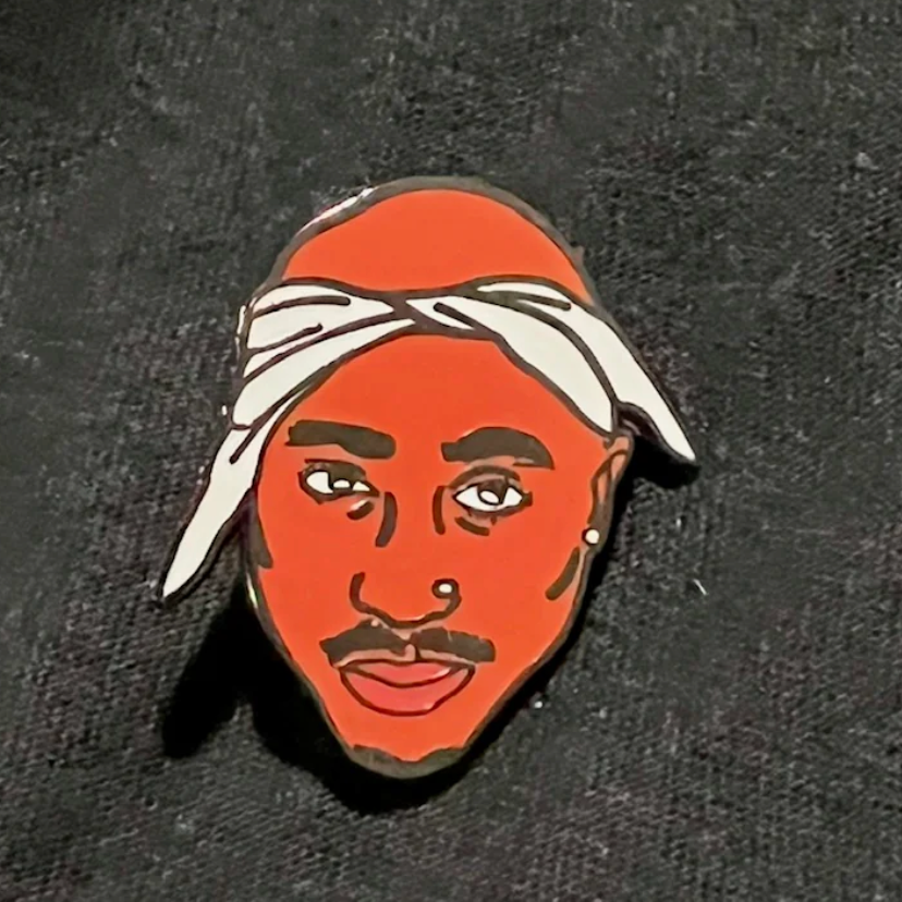 Tupac Shakur Pin