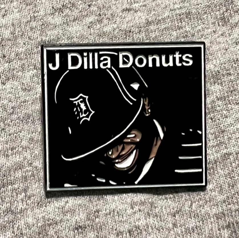 J Dilla Donuts Pin